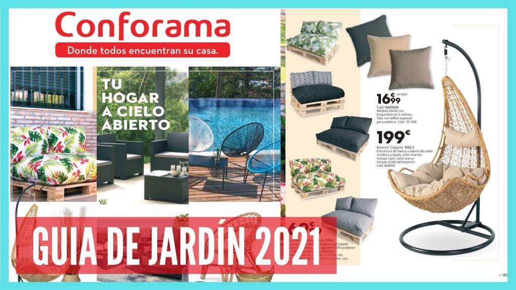 Vidéo conforama decoration jardin