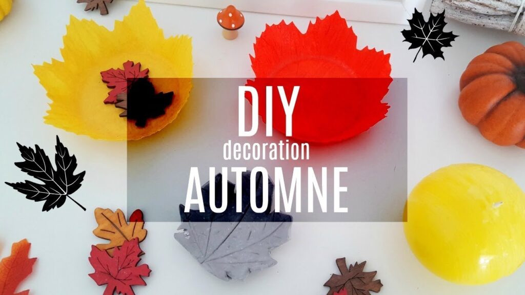 Vidéo idee decoration theme automne