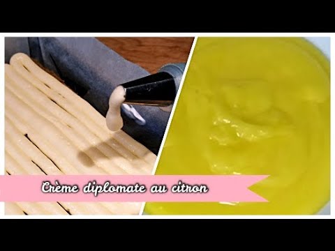 Vidéo recette creme citron pour decoration gateau