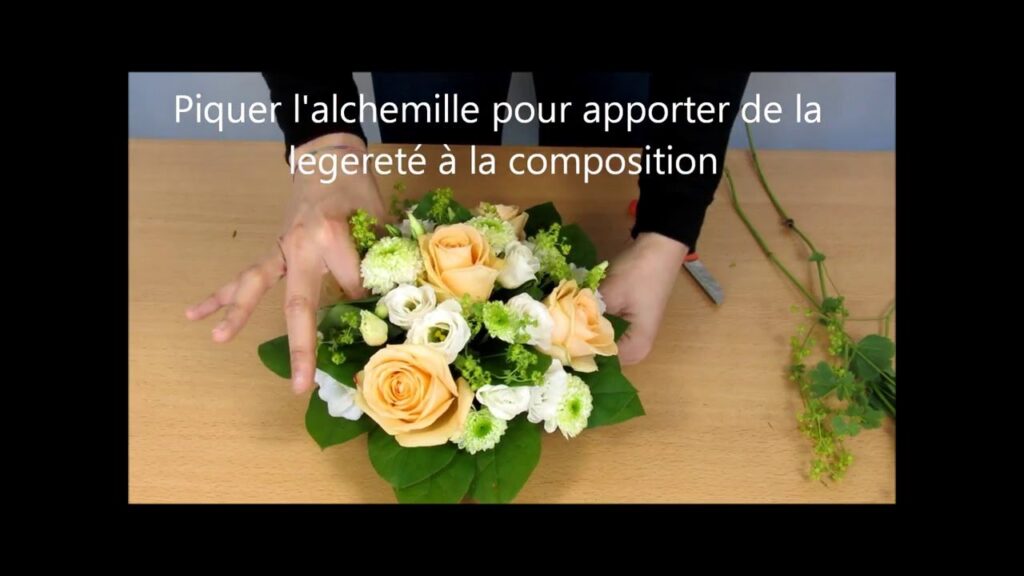 Vidéo decoration florale table de mariage