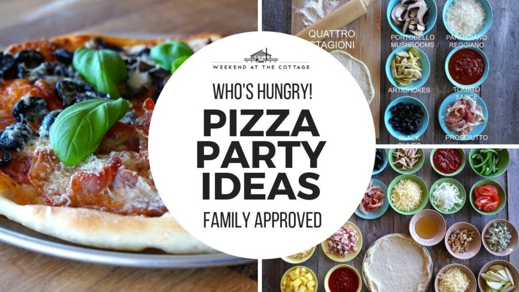 Vidéo pizza party decorations diy