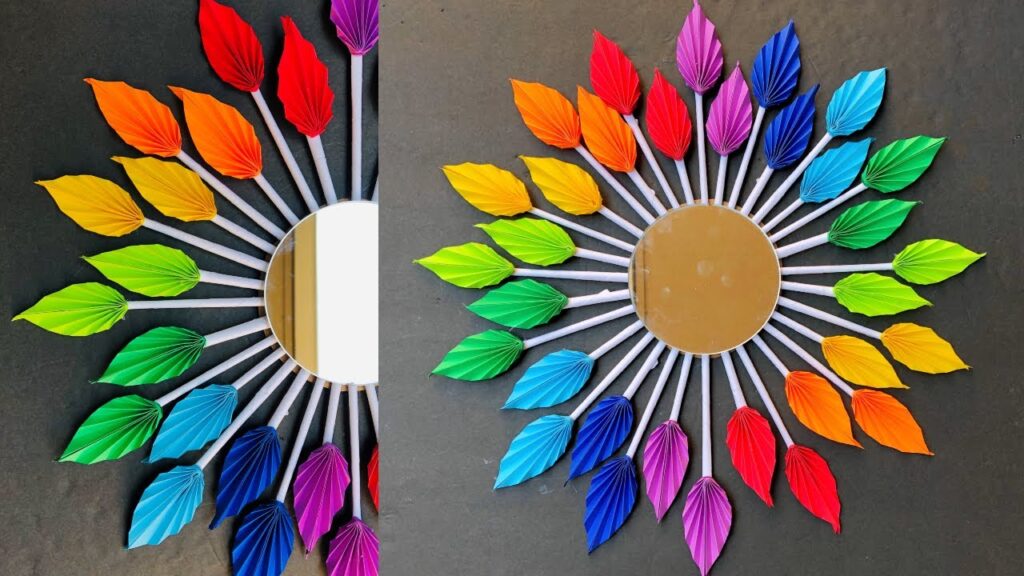 Vidéo paper art for wall decoration