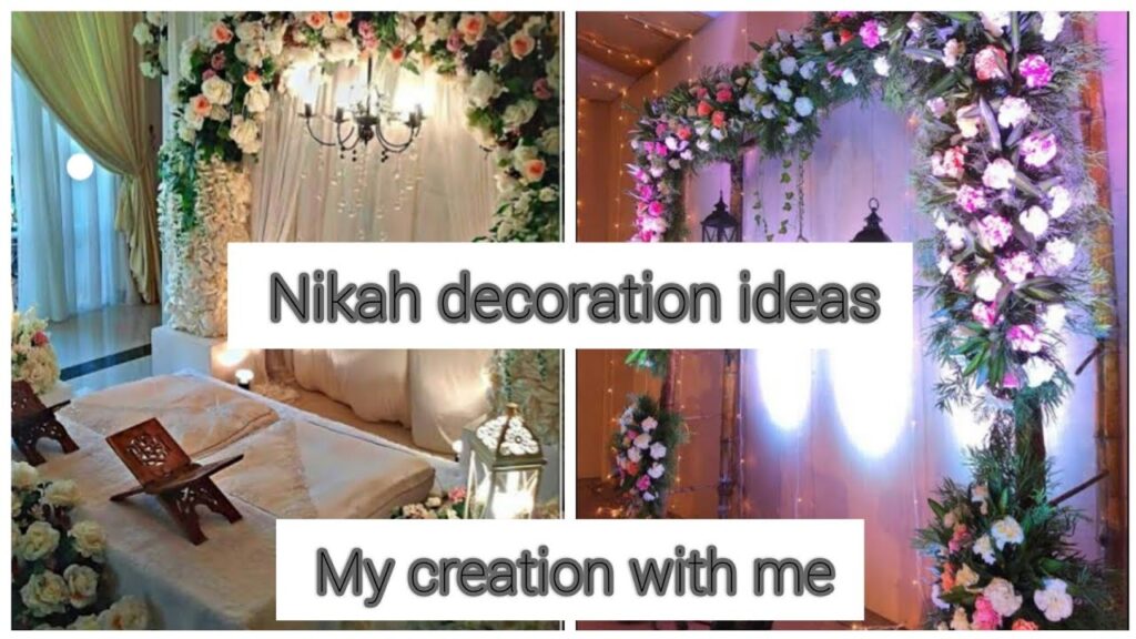 Vidéo nikah decoration