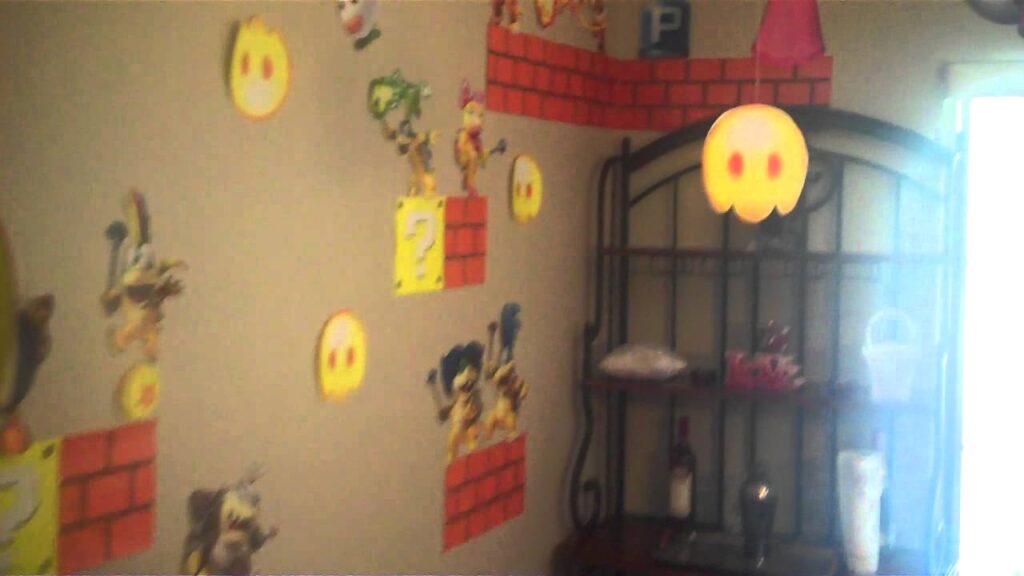 Vidéo mario bros decorations