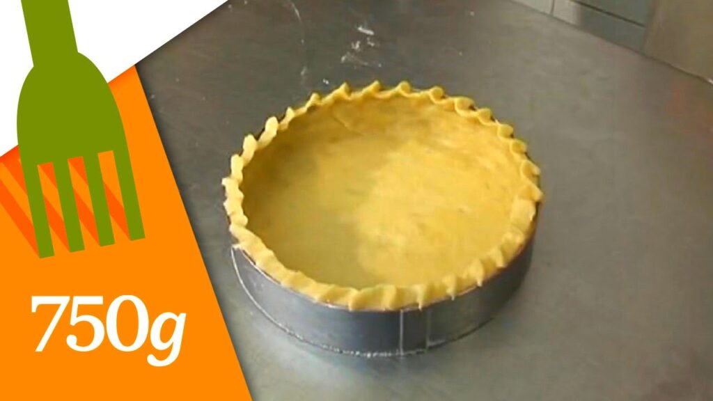 Vidéo decoration pate a tarte