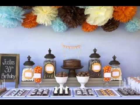 Vidéo fall birthday decorations