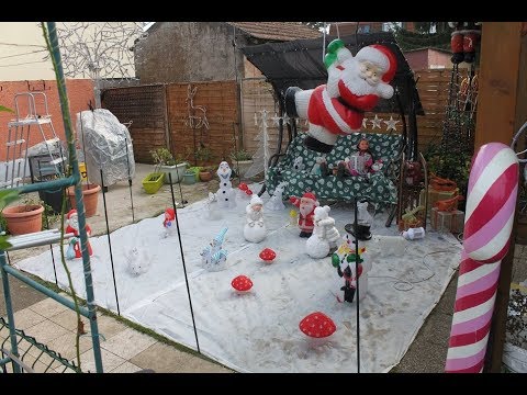 Vidéo igloo decoration noel exterieur