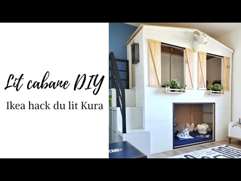 Vidéo decoration pour lit cabane