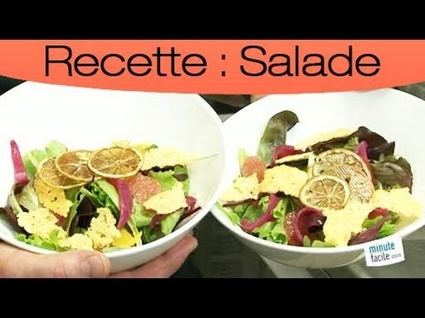 Vidéo salade verte decoration