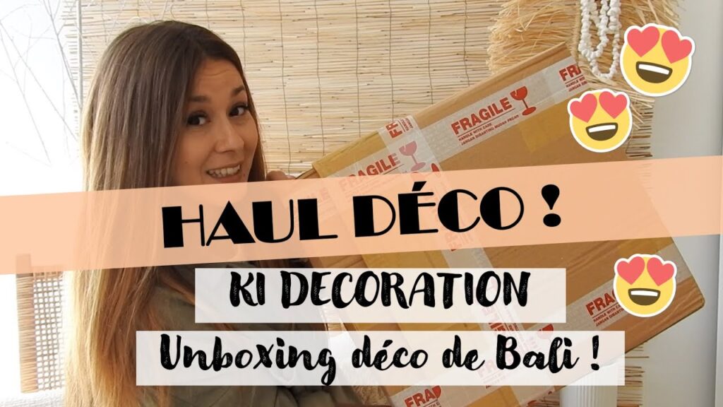 Vidéo decoration maison balinaise