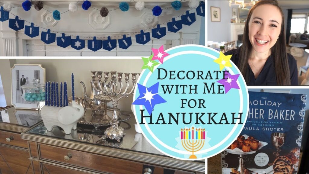 Vidéo hanukkah holiday decorations