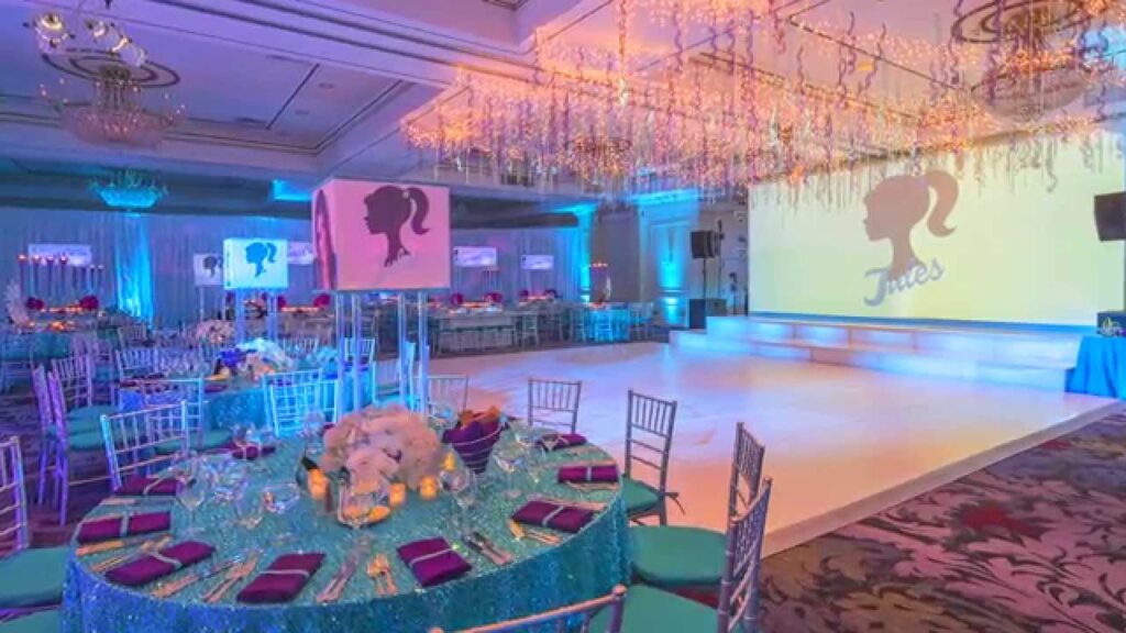 Vidéo bat mitzvah decorations themes