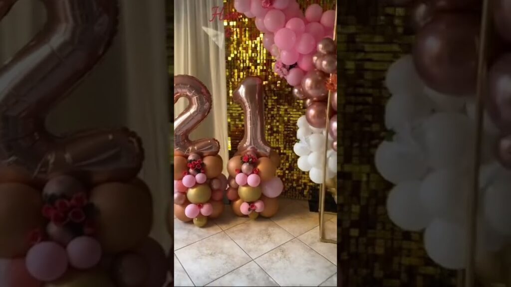 Vidéo 21st birthday decoration ideas