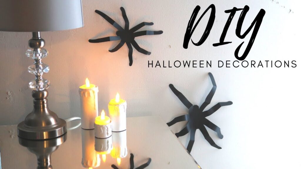 Vidéo youtube diy halloween decorations