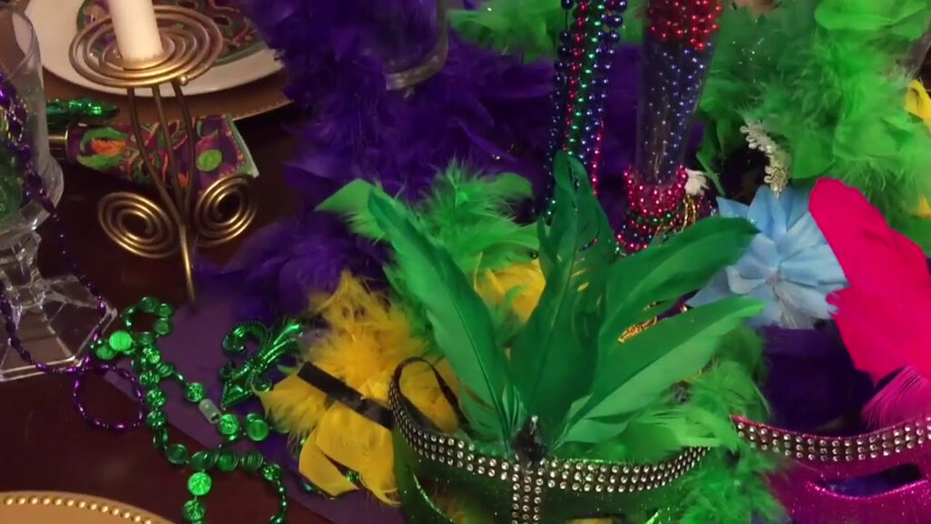 Vidéo decoration mardi gras