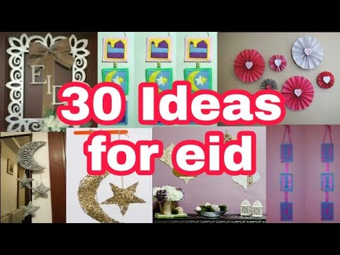 Vidéo diy eid decoration ideas