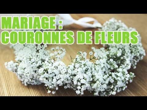 Vidéo gypsophile decoration mariage