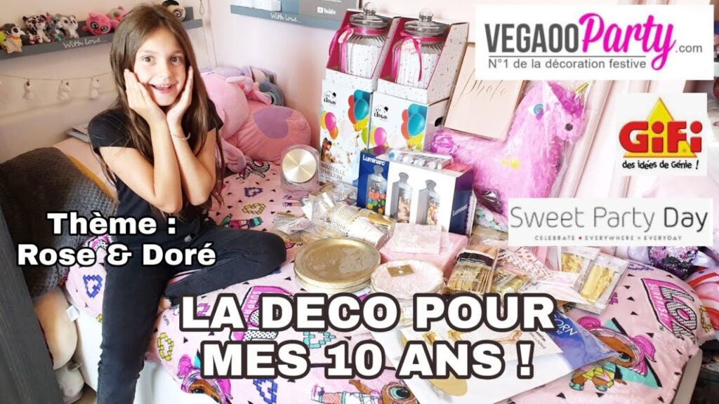 Vidéo decoration anniversaire 18 ans gifi