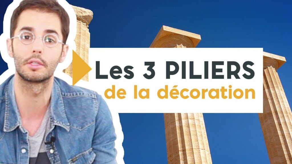 Vidéo decoration pour dessus de pilier