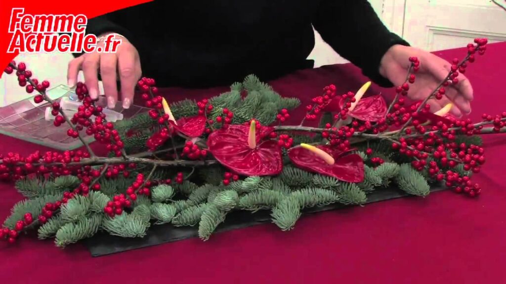 Vidéo decoration de table avec des branches