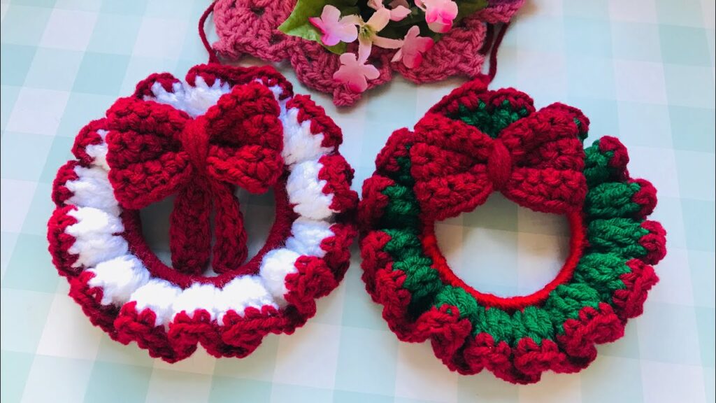 Vidéo crochet christmas decorations