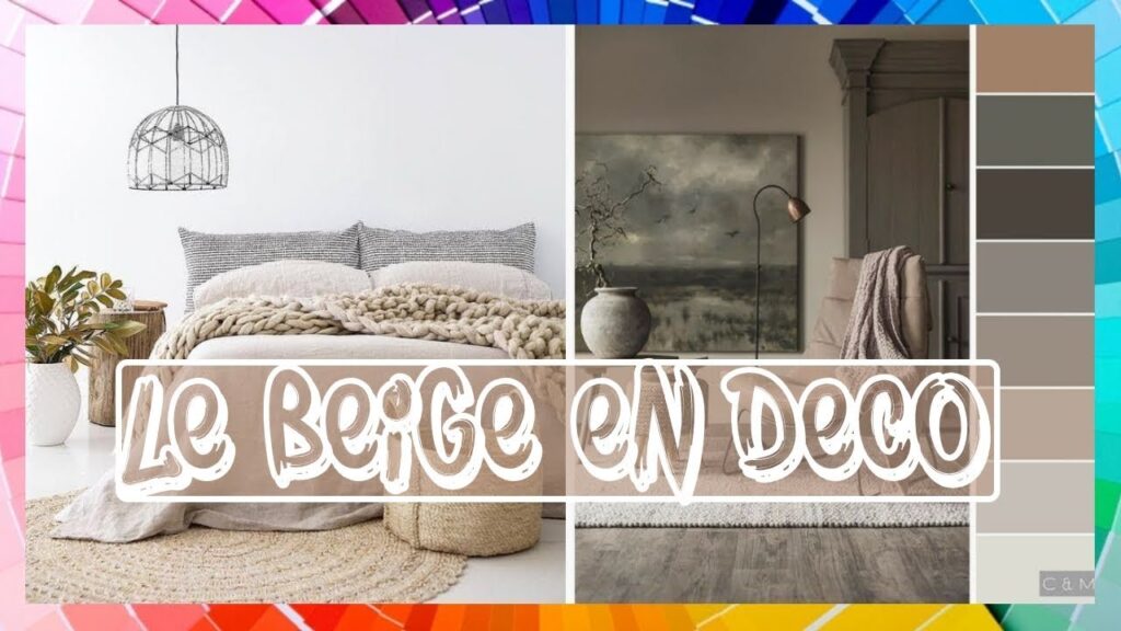 Vidéo decoration salon blanc beige taupe