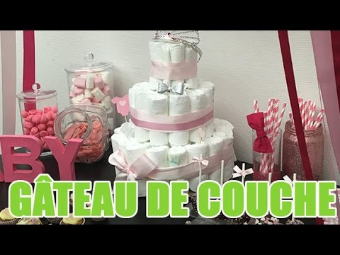 Vidéo decoration gateau bebe