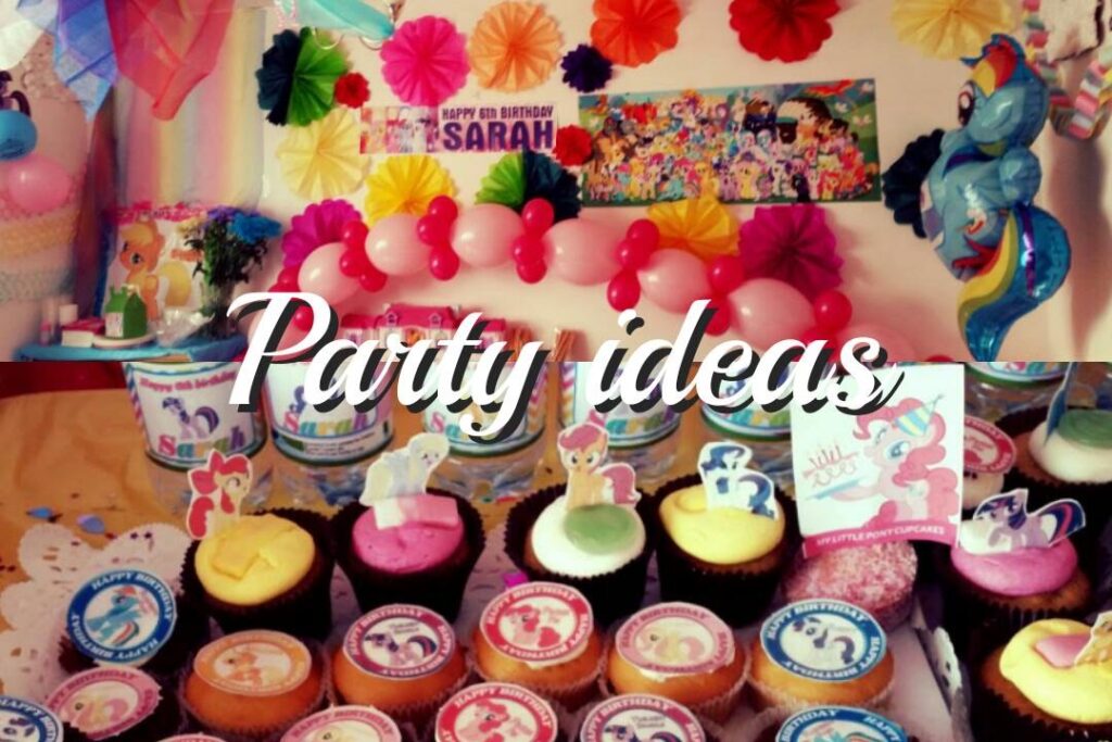 Vidéo pony party decorations