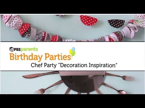 Vidéo chef party decorations