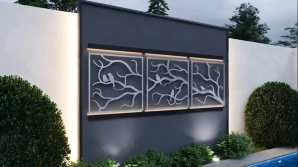 Vidéo garden wall decorations