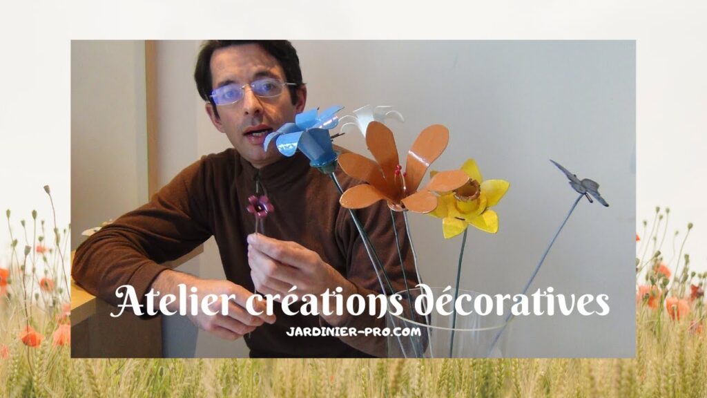 Vidéo decoration metal pour jardin