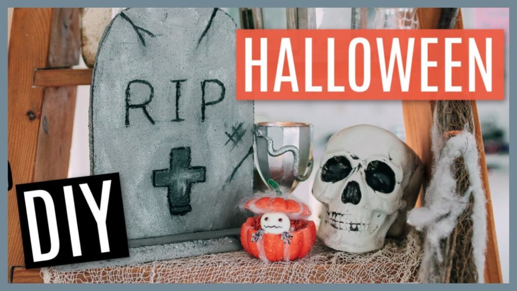 Vidéo diy halloween decorations