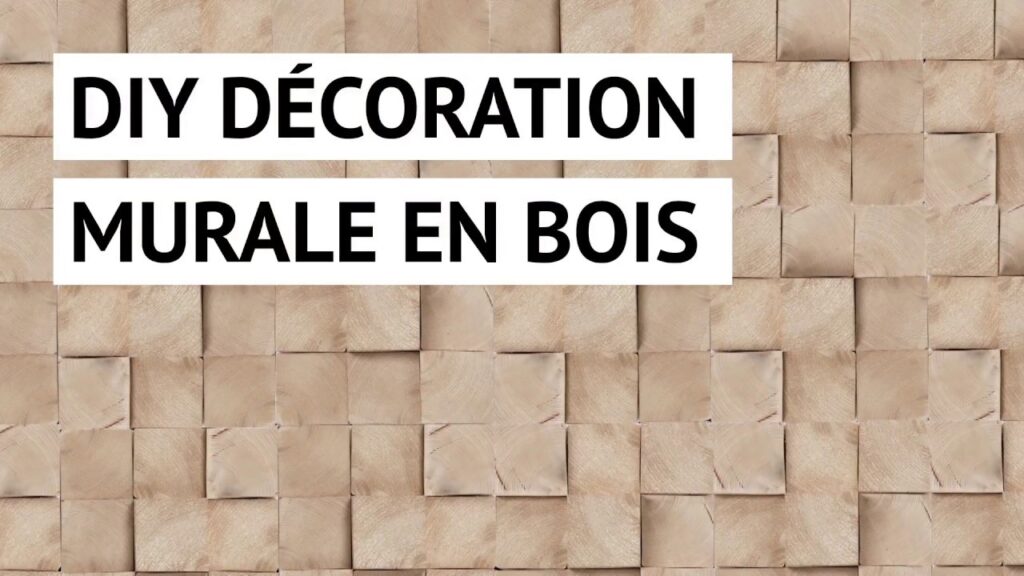 Vidéo decoration murale sculpture bois