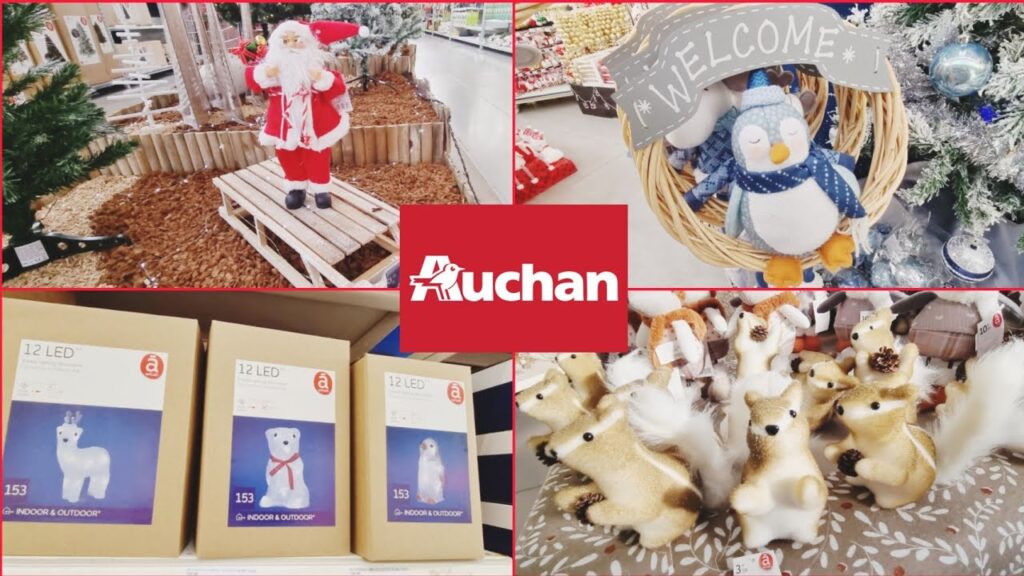 Vidéo decoration sapin auchan