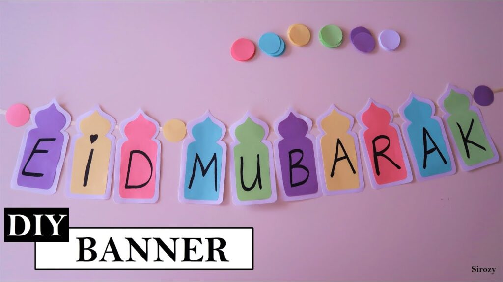 Vidéo eid mubarak decorations