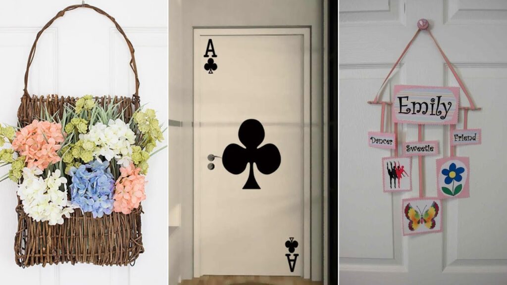 Vidéo bedroom door decorations