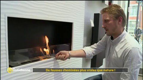 Vidéo decoration pour cheminee electrique