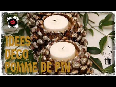 Vidéo pomme de pin decoration mariage