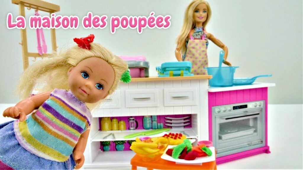 Vidéo jeux barbie decoration maison