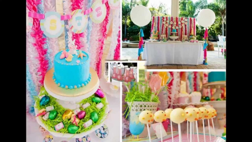 Vidéo spring party decoration ideas