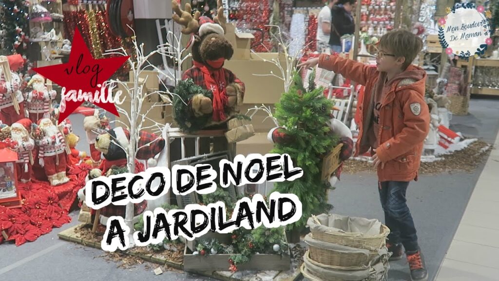 Vidéo decorations de noel jardiland