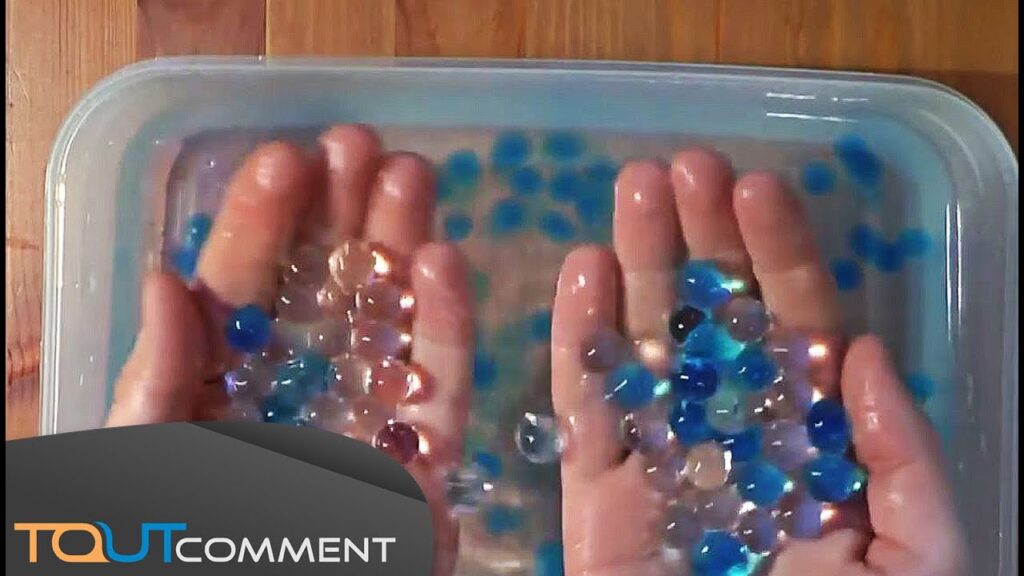 Vidéo hydrogel decoration