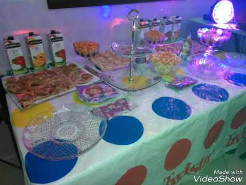 Vidéo decoration anniversaire magicien