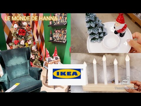 Vidéo decoration de noel chez ikea