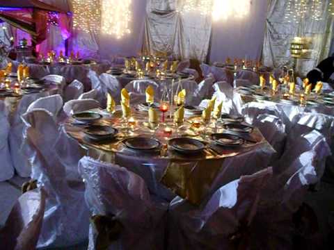 Vidéo decoration mariage arabe