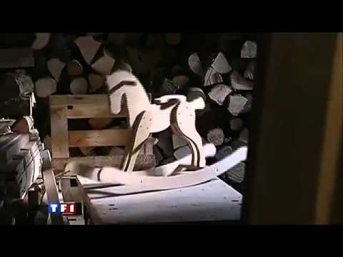 Vidéo cheval en bois decoration ancien