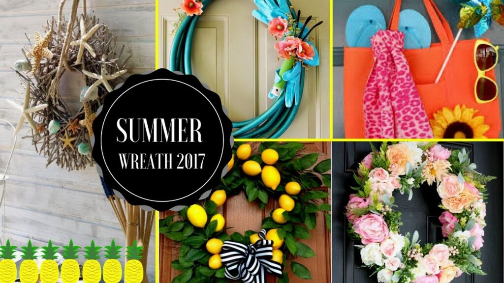 Vidéo summer door decoration ideas