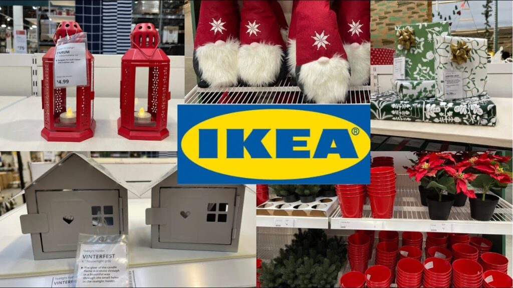 Vidéo ikea christmas decorations