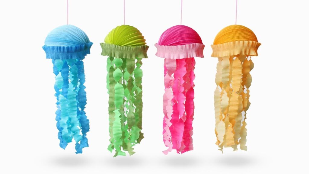 Vidéo jellyfish decorations