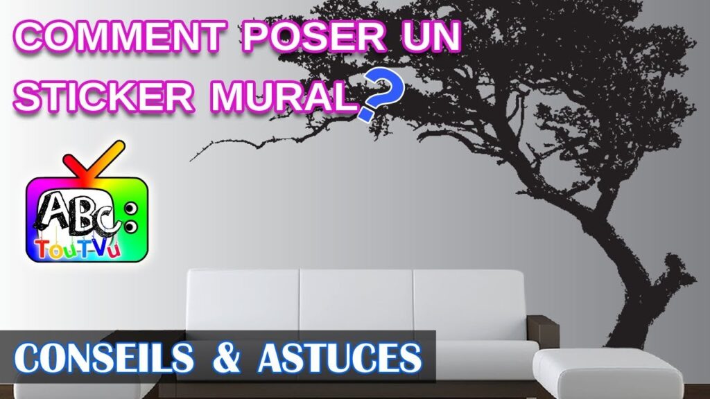 Vidéo decorations adhesives murales